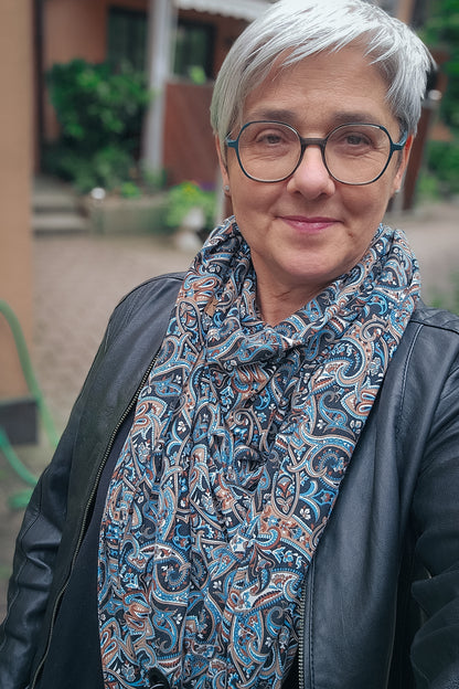 Karabinertuch Paisley