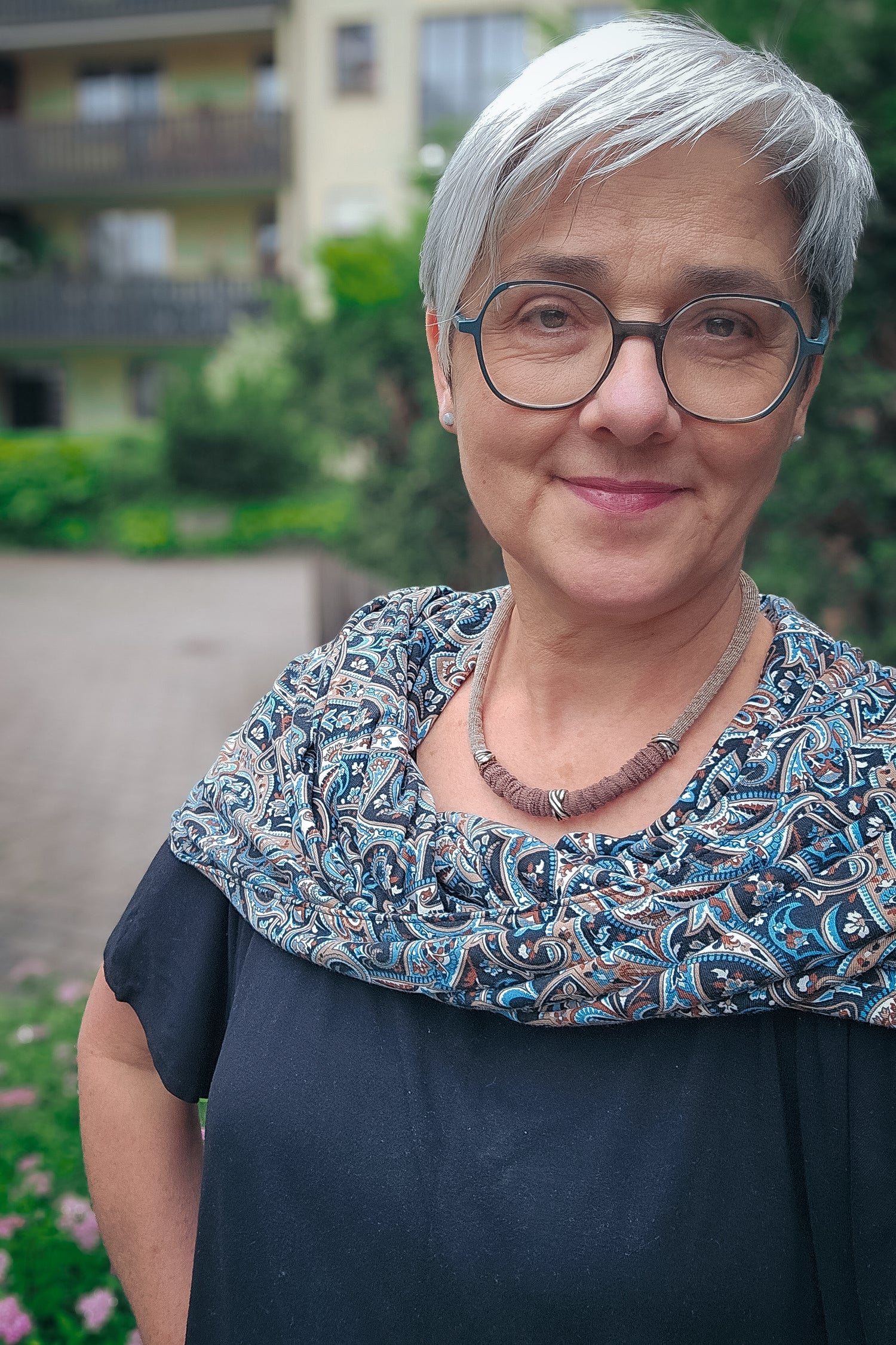 Karabinertuch Paisley