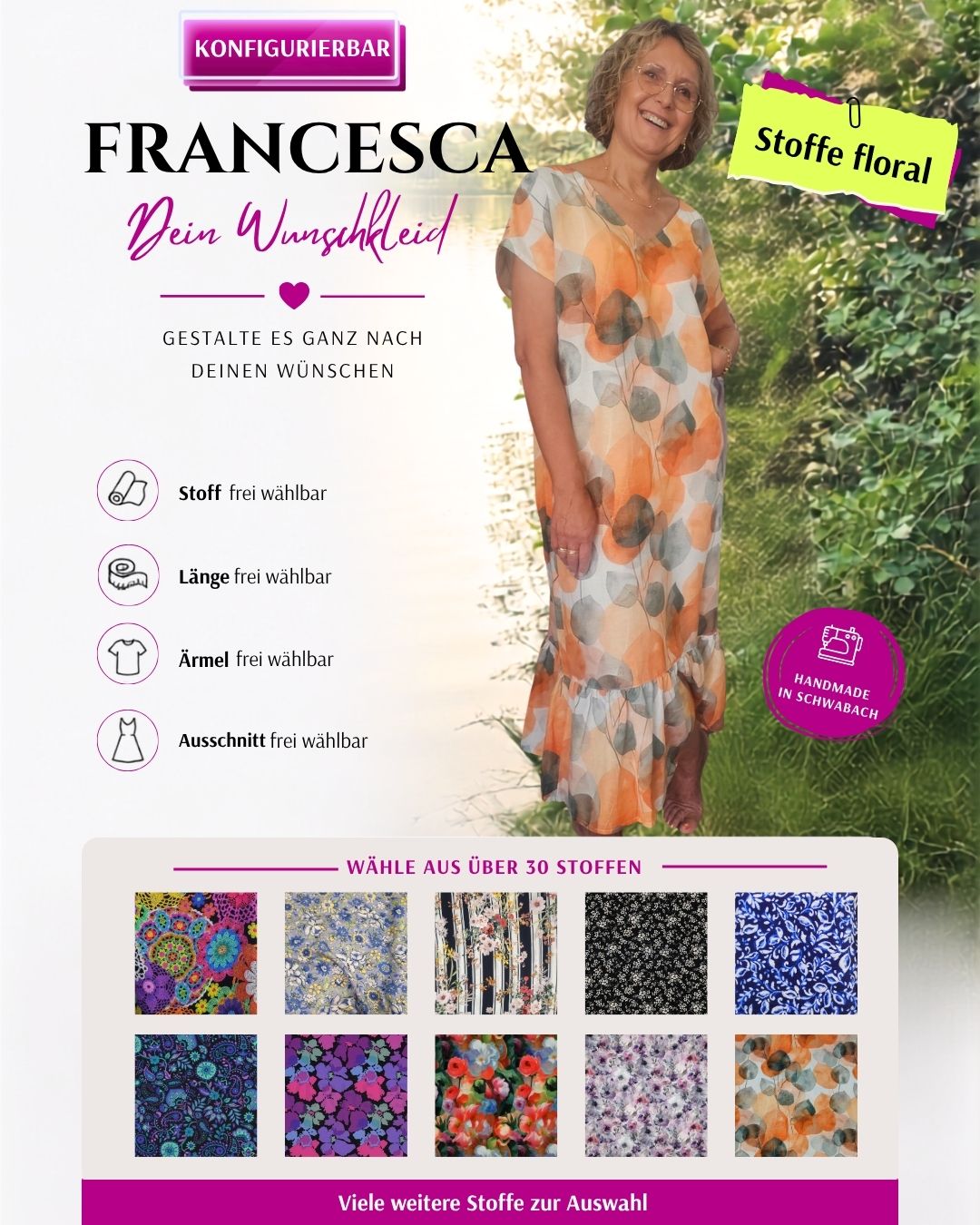 FRANCESCA | floral | Individualisierbar