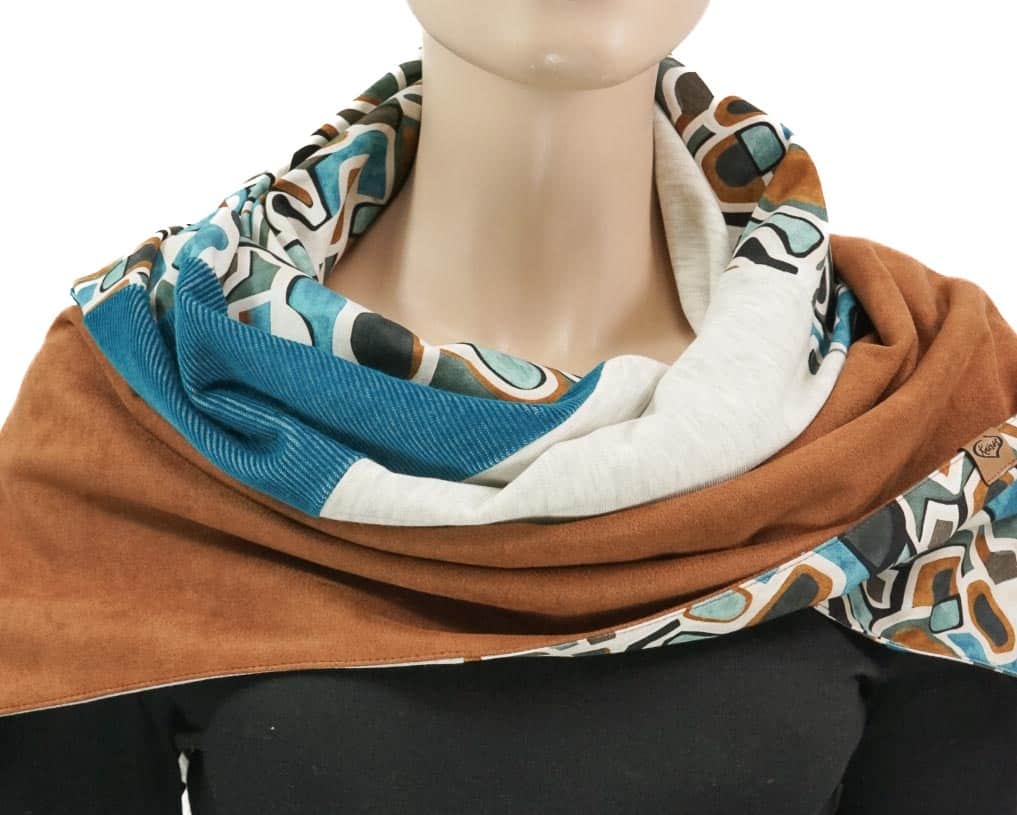 Karabinertuch Retro Karamell