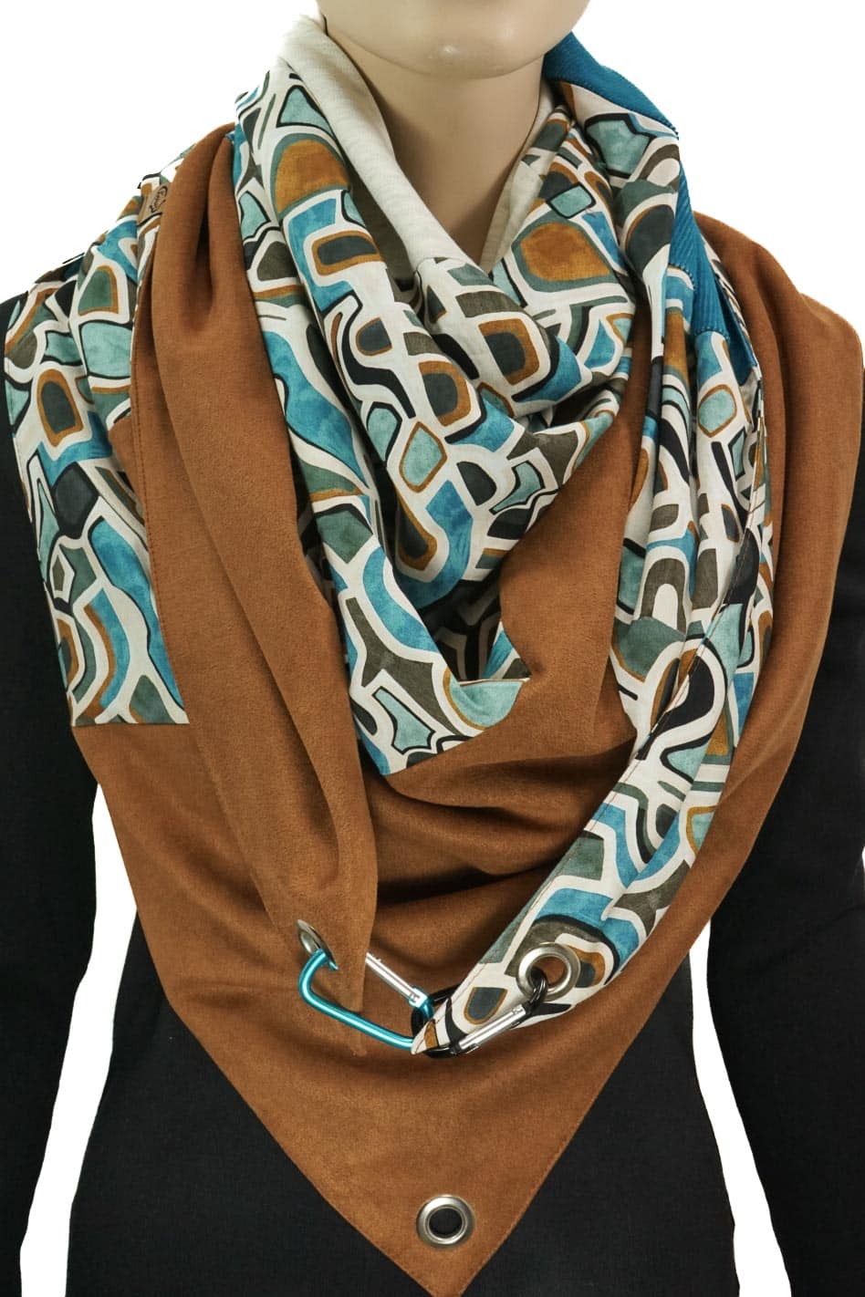 Karabinertuch Retro Karamell