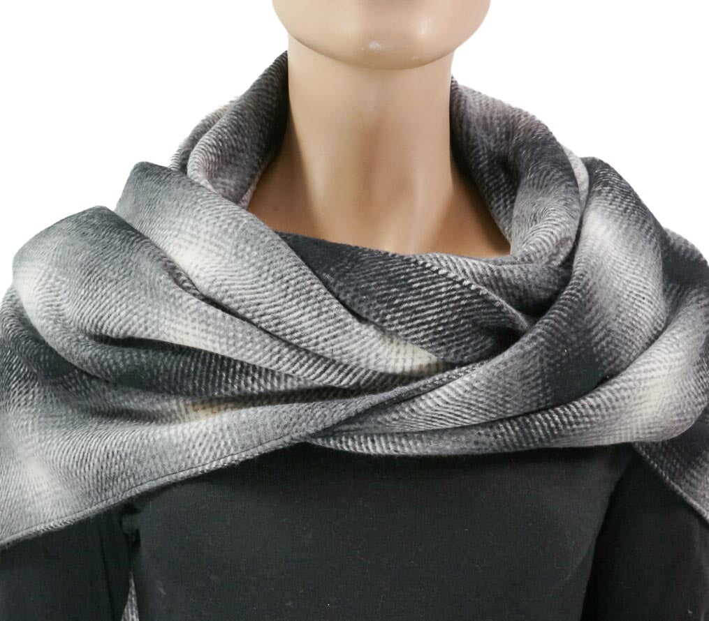 Karabinertuch BLACK &amp; WHITE COZY