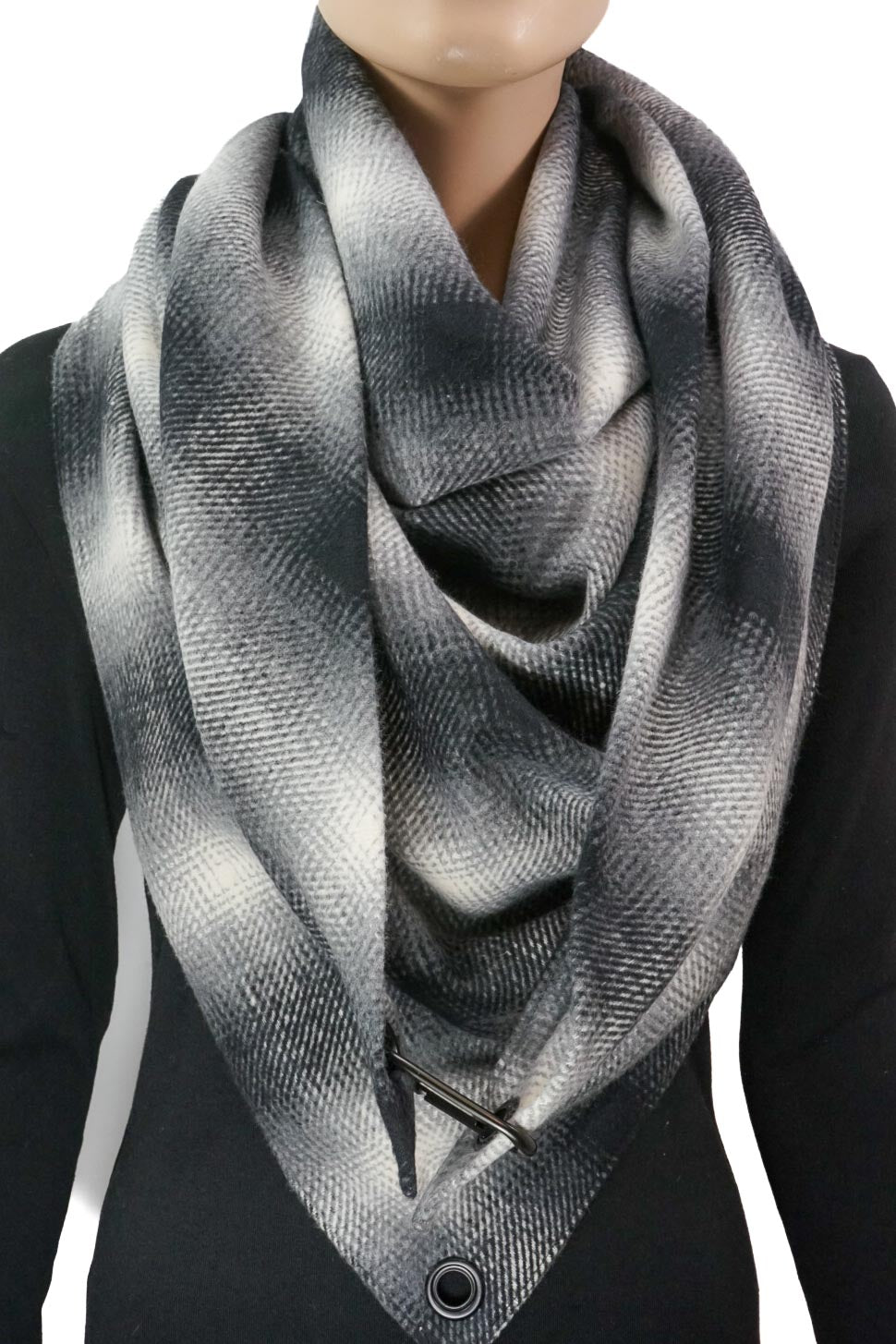 Karabinertuch BLACK &amp; WHITE COZY