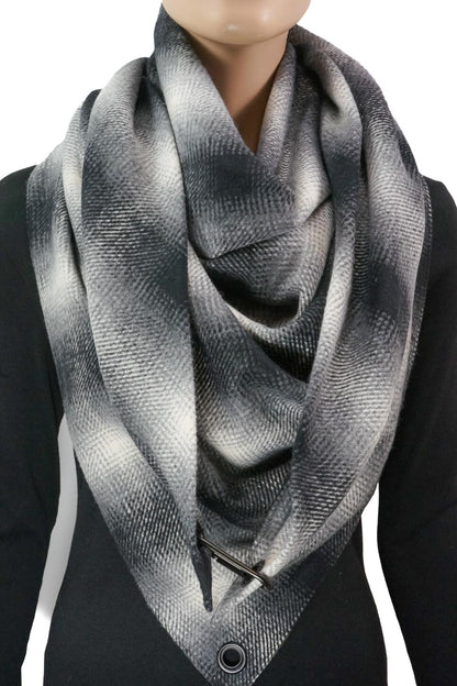 Karabinertuch BLACK &amp; WHITE COZY