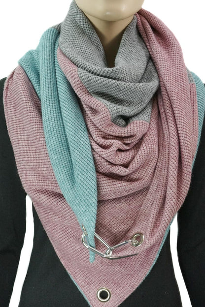 Karabinertuch PASTELL MIX TRIO