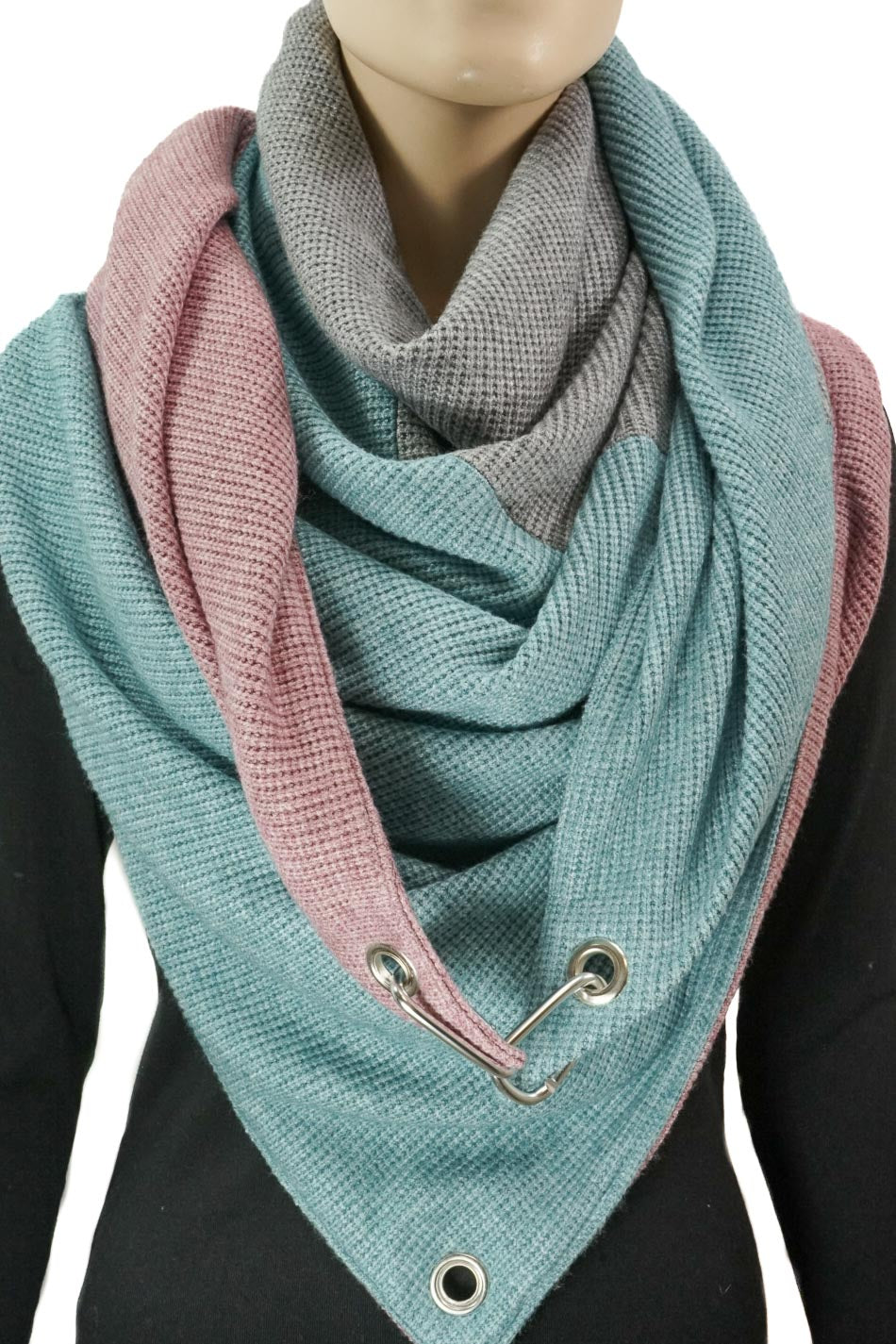 Karabinertuch PASTELL MIX TRIO
