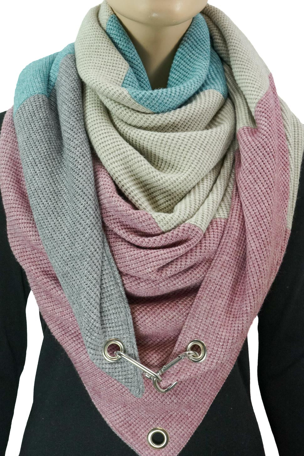 Karabinertuch PASTELL MIX QUATTRO
