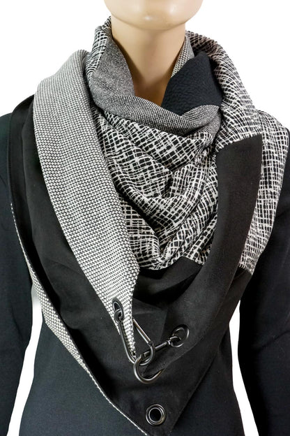 Karabinertuch CROSSLINE BLACK