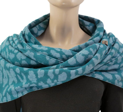 Karabinertuch | PETROL LEO | 100% Baumwolle