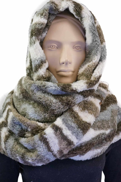 Karabinertuch Cozy Winter – extra flauschig &amp; wärmend