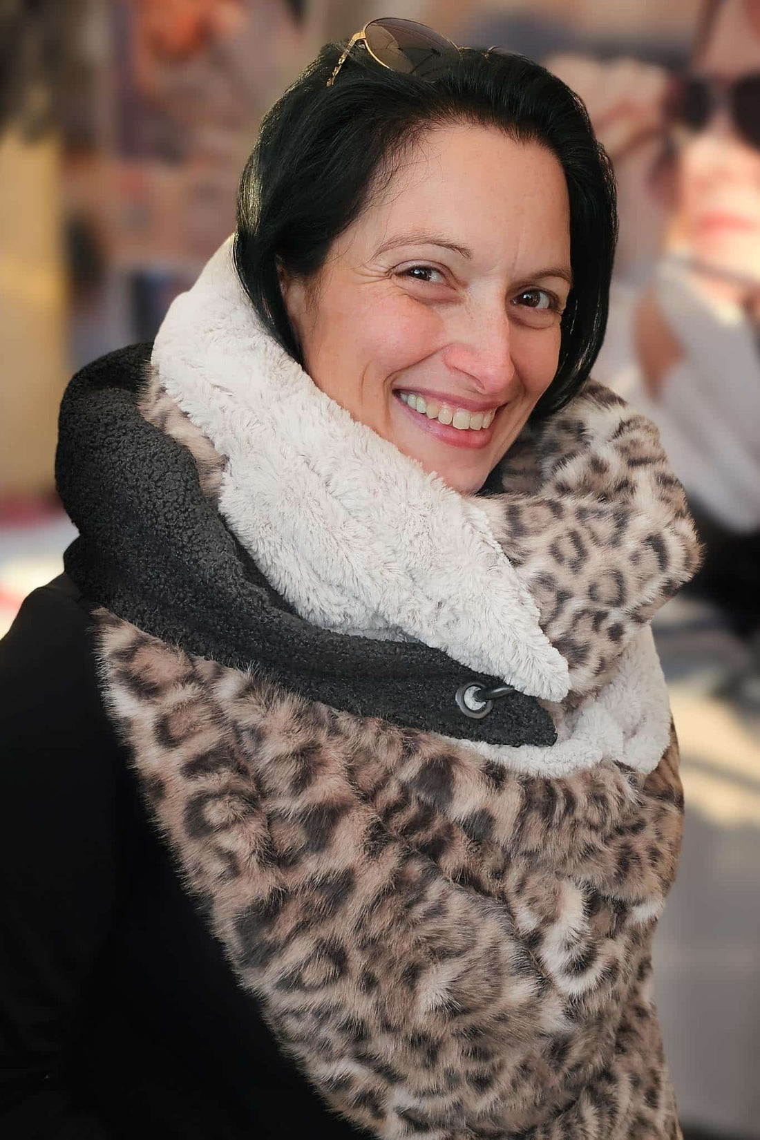 Karabinertuch Leo Cosy