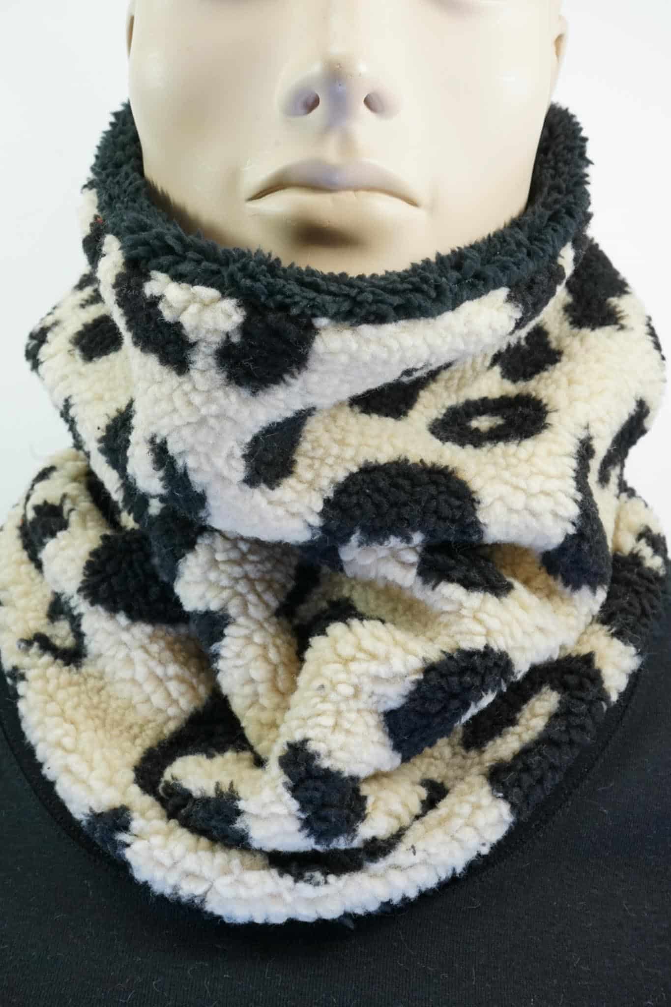 MAXI Loop | Leo Creme &amp; Schwarz | Wendeloop