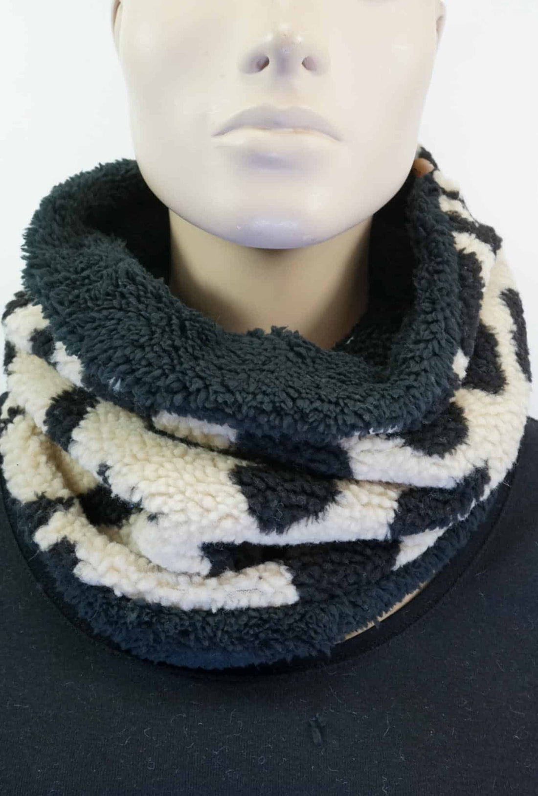 MAXI Loop | Leo Creme &amp; Schwarz | Wendeloop