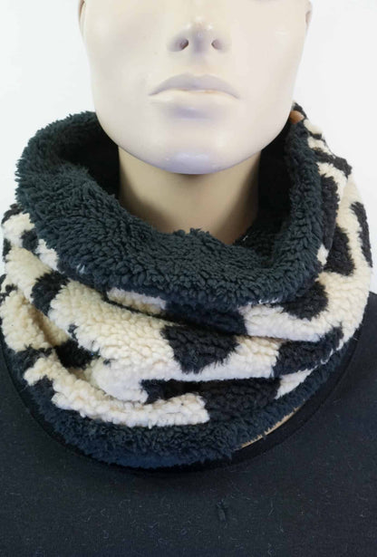 MAXI Loop | Leo Creme &amp; Schwarz | Wendeloop