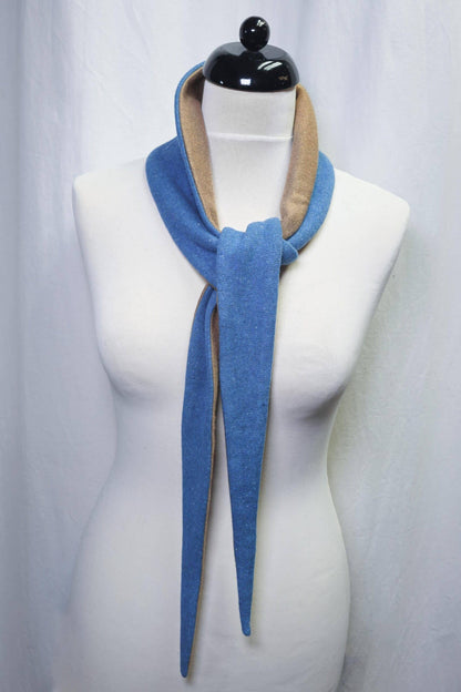 MINI Schal aus Strick | 2-farbig | Farbkombi frei wählbar