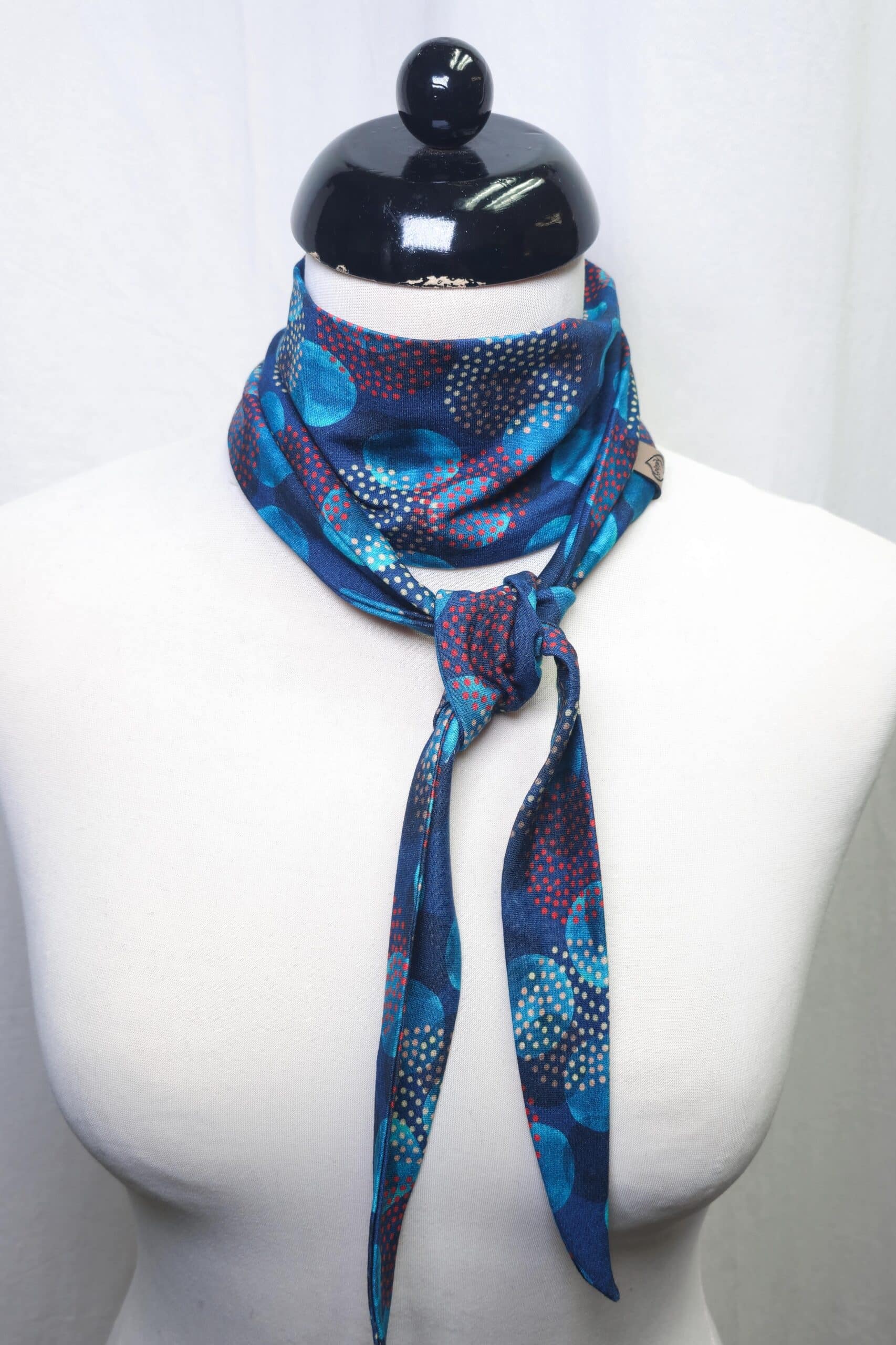 MINI Schal NAVY DOTS