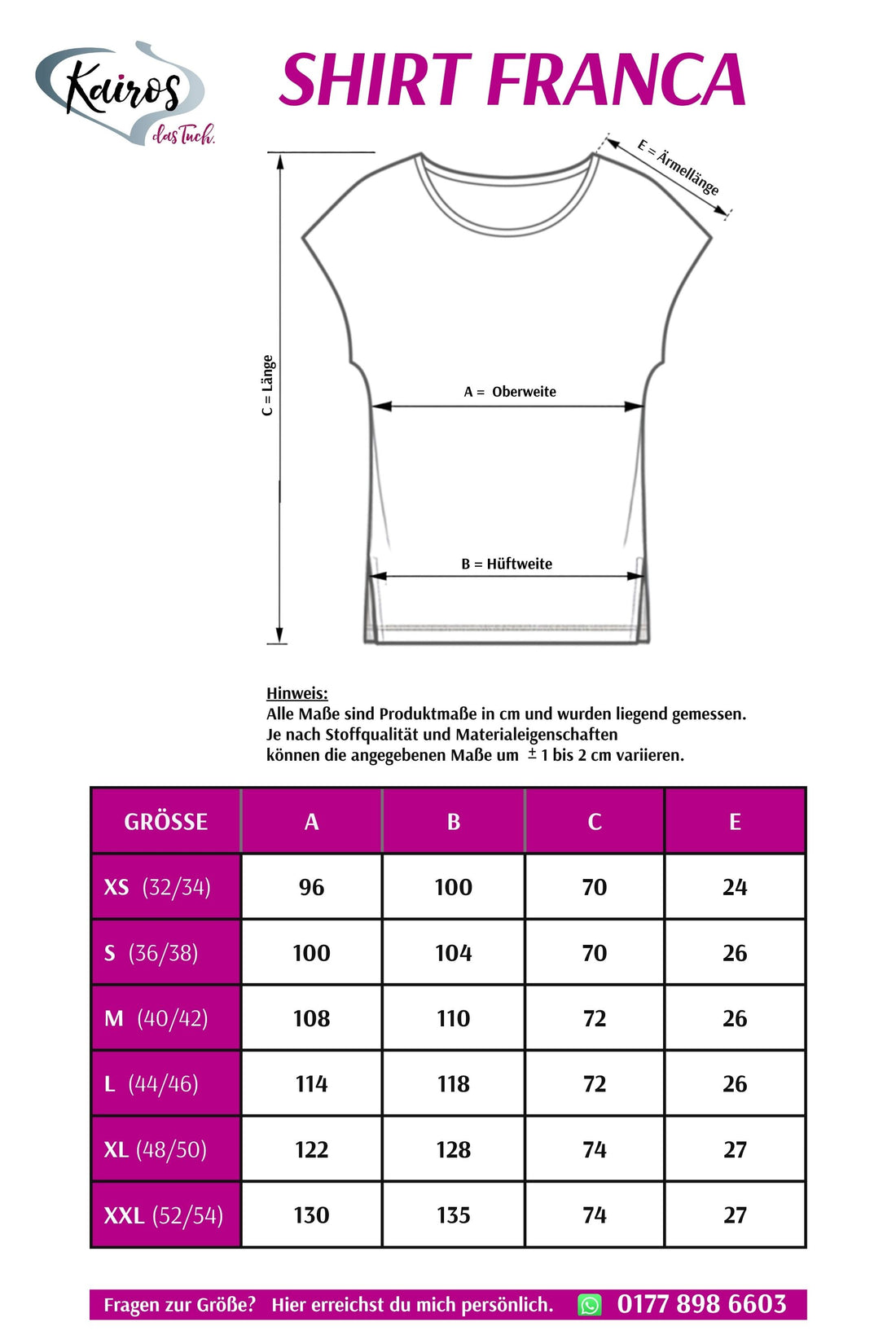 Shirt FRANCA | BLÄTTER | Orange-Grün | 100% Leinen