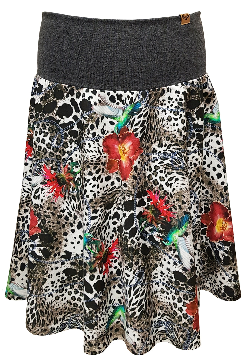 Sommerrock, Leolook und Dschungelprint
