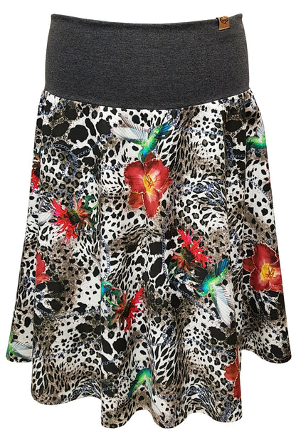 Sommerrock, Leolook und Dschungelprint