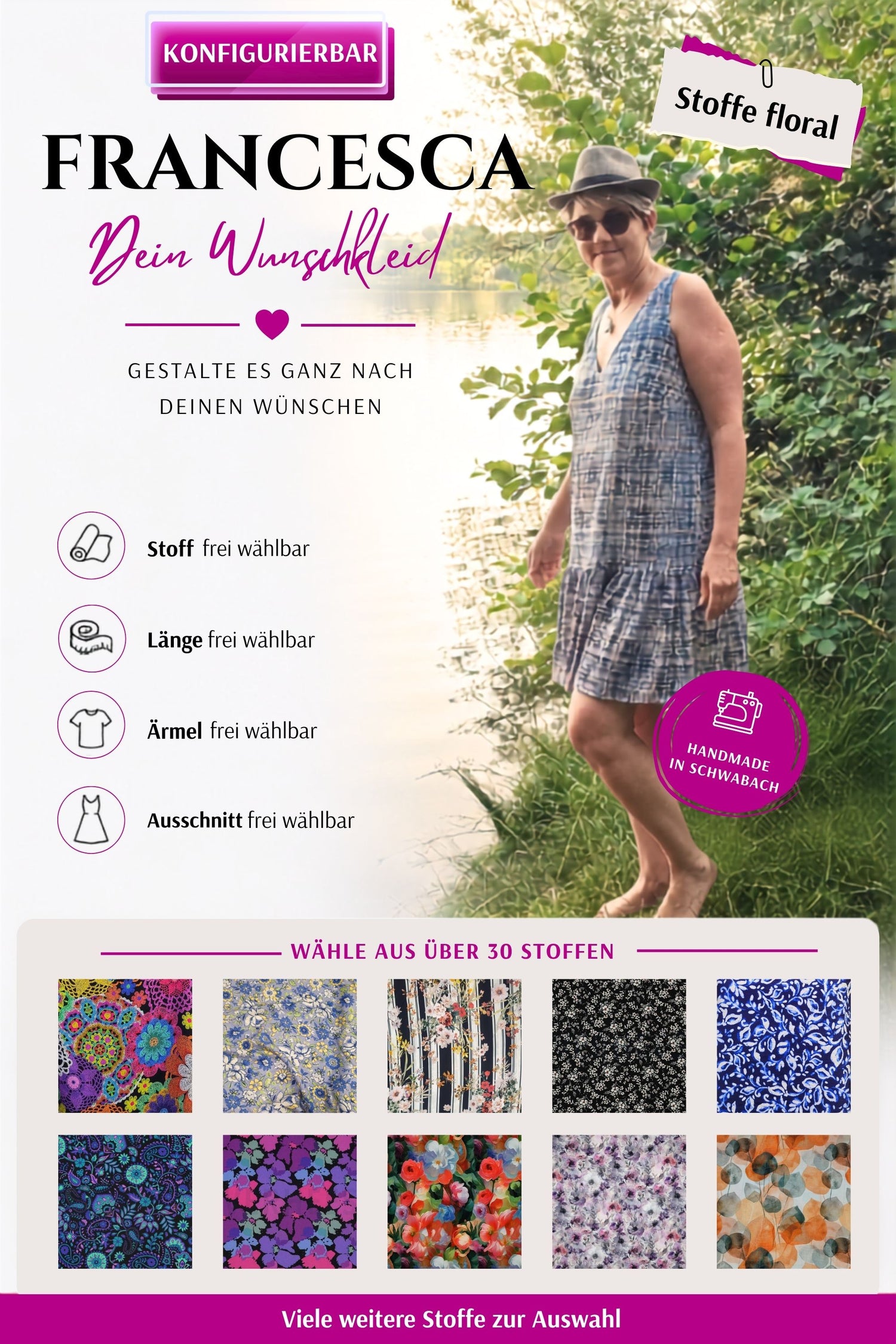 FRANCESCA | floral | Individualisierbar