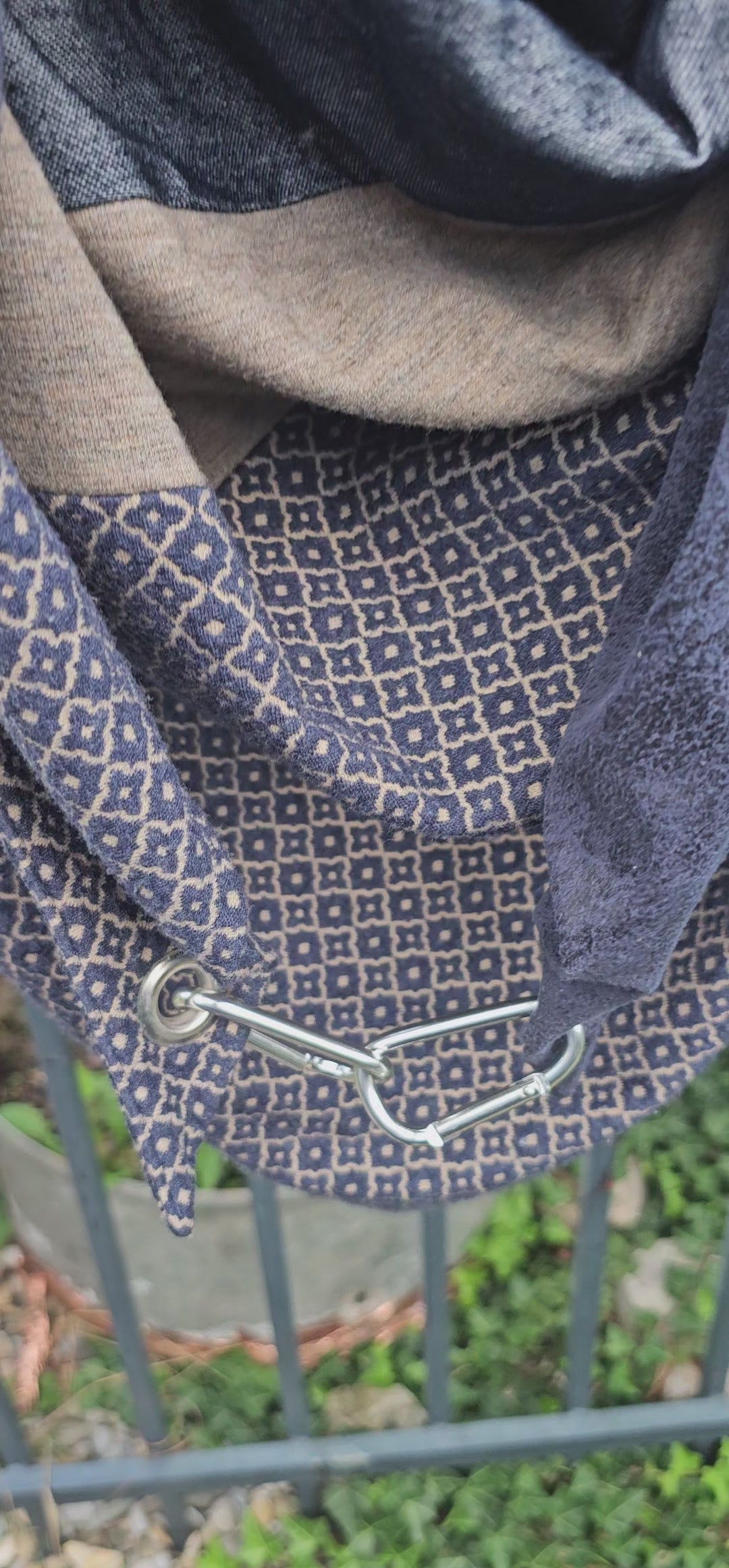PRE-LOVED Karabinertuch Unikat 
