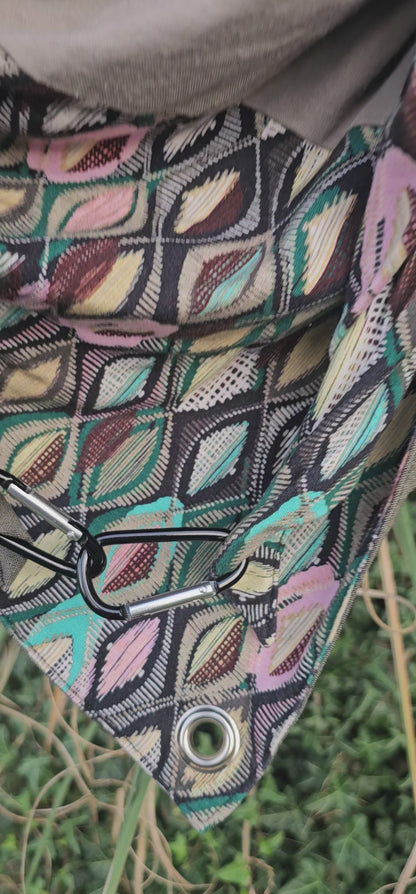 PRE-LOVED Karabinertuch Unikat 