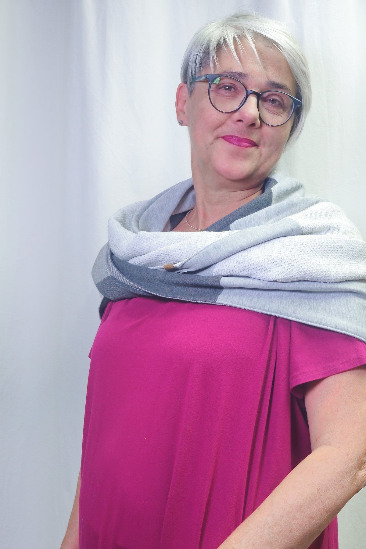 Karabinertuch SILVER MIX | Klassiker in grau