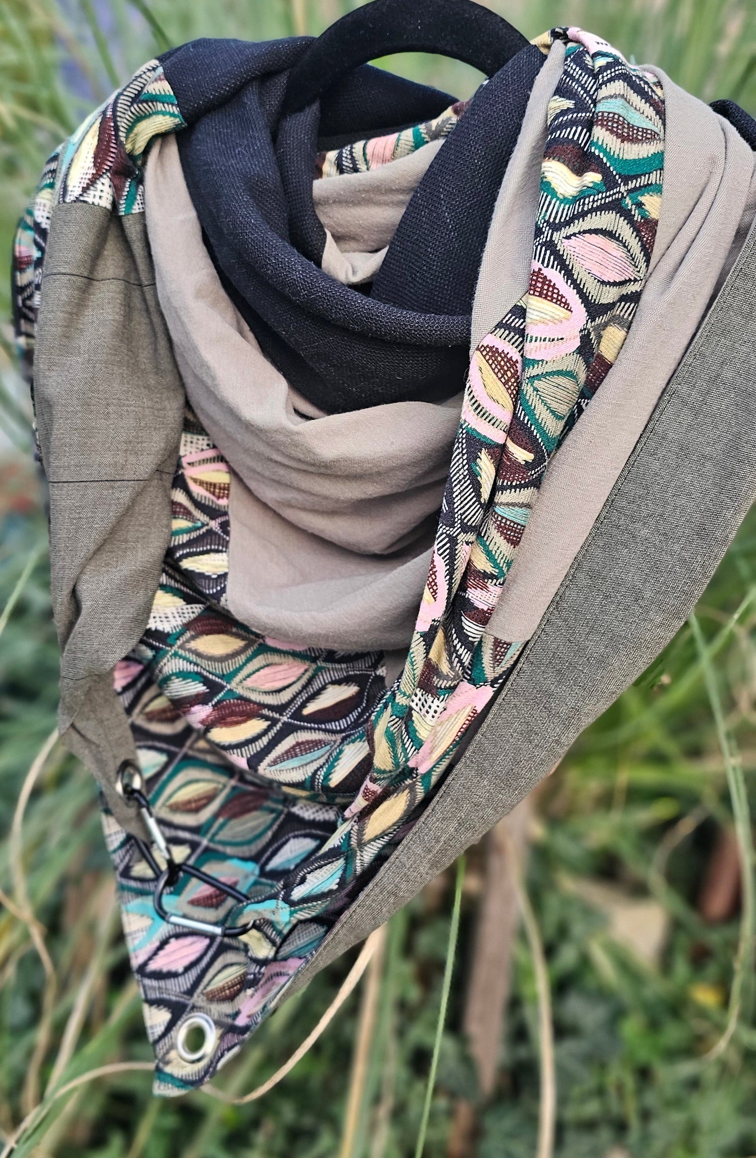 PRE-LOVED Karabinertuch Unikat 